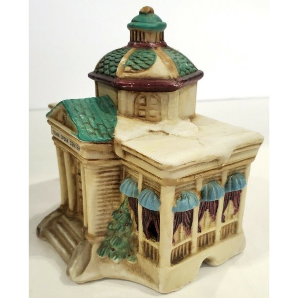 TOWN OPERA CENTER Small Christmas Village ceramic accessory building BRINN'S - Picture 6 of 8